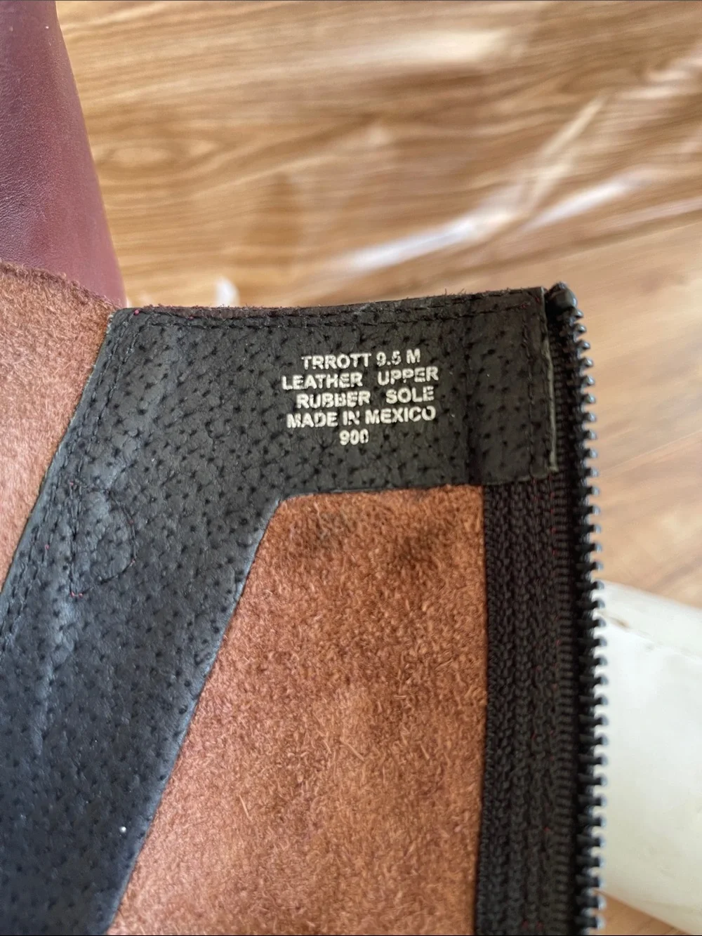 Pre-owned Steve Madden Over-the-Knee Leather Boots in Burgundy size 9.5M